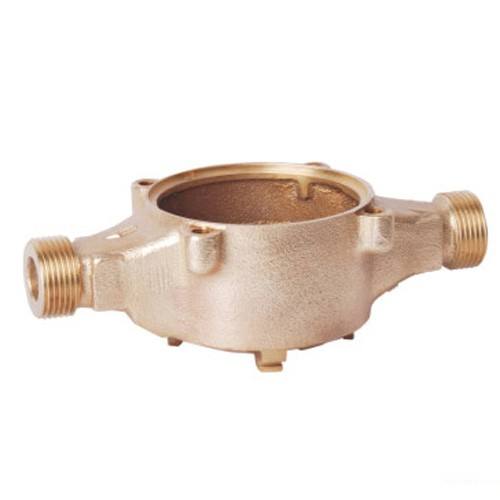 ຊິ້ນສ່ວນ CNC Machined Casting Brass Water Meter Body
